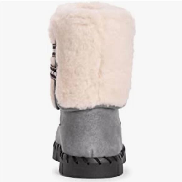 Muk Luks Women’s Flexi Montauk Gray Boots NWT - Picture 7 of 12
